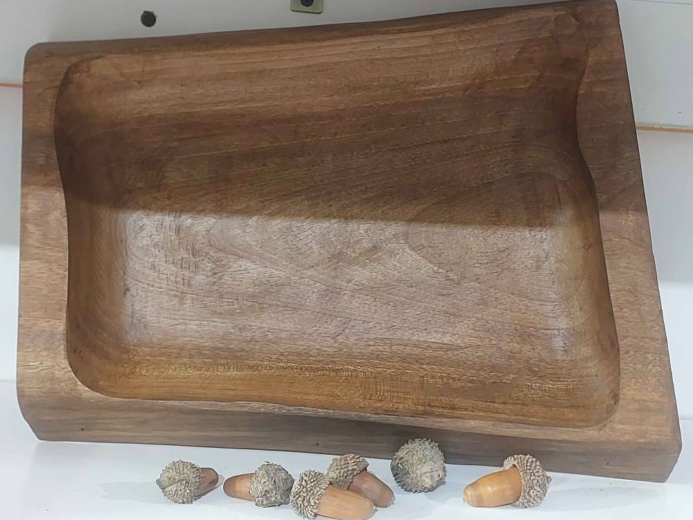 اردو خوری با چوب گردو دست ساز